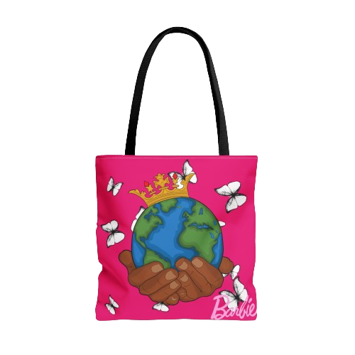 "Butterfly Effect" Tote 'BARBIE'